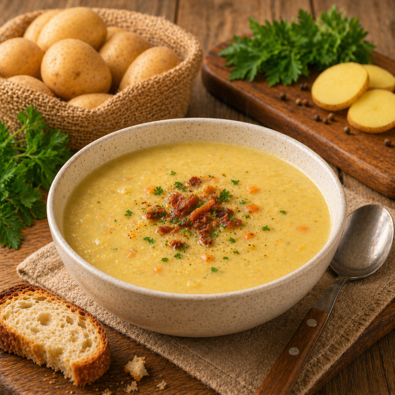 Werners Kartoffelsuppe 4 Teller